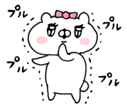 Let's accompanied by a bear~kawaii ver3~ sticker #10878774