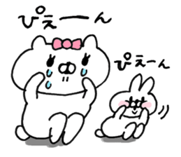 Let's accompanied by a bear~kawaii ver3~ sticker #10878781