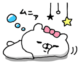 Let's accompanied by a bear~kawaii ver3~ sticker #10878796