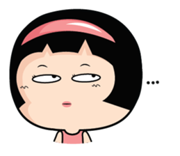 Aromi naughty girl. sticker #10879119