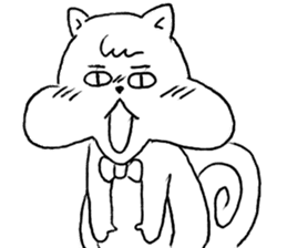 His cheek is his most attractive feature by RiTsu sticker #10879145