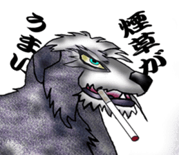 Irish wolfhound sticker #10879245