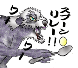 Irish wolfhound sticker #10879257