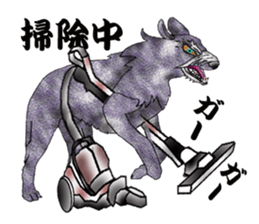 Irish wolfhound sticker #10879263