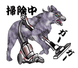 Irish wolfhound sticker #10879263