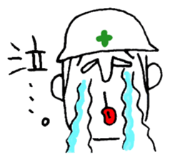 helmet man...safety first sticker #10879417