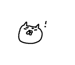 Text cute Osaka cat stickers! sticker #10880103