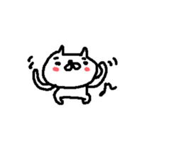 Text cute Osaka cat stickers! sticker #10880107