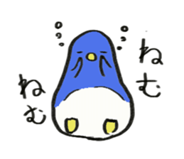 Penguin style sticker #10880389