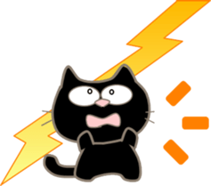 Five lovely cats sticker #10880815