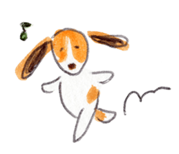 Cute dogs POTETO&DAN sticker #10881202