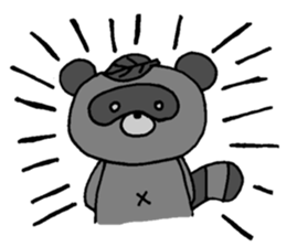 Raccoon dog Tanukichi sticker #10881411