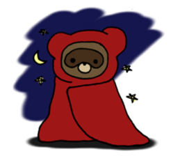 Raccoon dog Tanukichi sticker #10881434