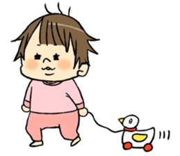 Daily life of daughter sticker #10881878