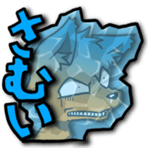 Bark! Vigor thriving dog sticker #10882222