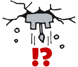 STICKER RHINO! by PORNOGRAFFITTI sticker #10882619