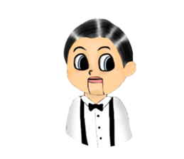 Michael the Ventriloquism's dummy sticker #10883560