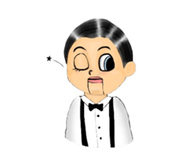 Michael the Ventriloquism's dummy sticker #10883561