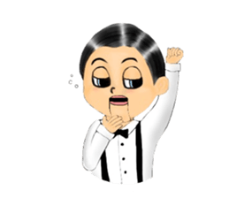 Michael the Ventriloquism's dummy sticker #10883563