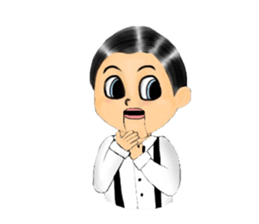 Michael the Ventriloquism's dummy sticker #10883564