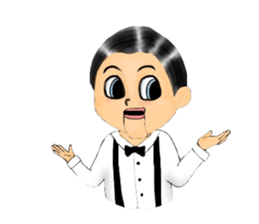 Michael the Ventriloquism's dummy sticker #10883565