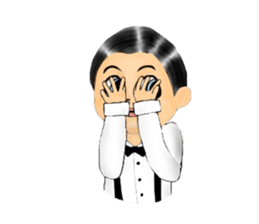 Michael the Ventriloquism's dummy sticker #10883567