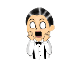 Michael the Ventriloquism's dummy sticker #10883568