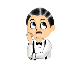 Michael the Ventriloquism's dummy sticker #10883573