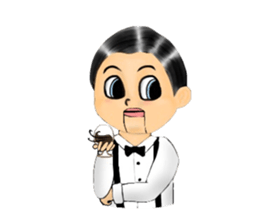 Michael the Ventriloquism's dummy sticker #10883574