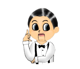 Michael the Ventriloquism's dummy sticker #10883575