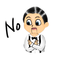 Michael the Ventriloquism's dummy sticker #10883577