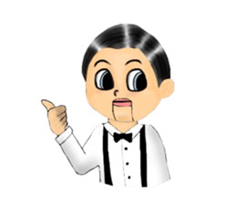 Michael the Ventriloquism's dummy sticker #10883578