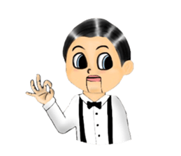 Michael the Ventriloquism's dummy sticker #10883579