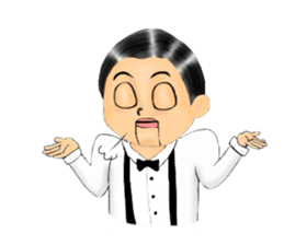 Michael the Ventriloquism's dummy sticker #10883581