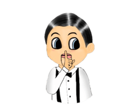 Michael the Ventriloquism's dummy sticker #10883582