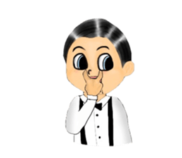 Michael the Ventriloquism's dummy sticker #10883583