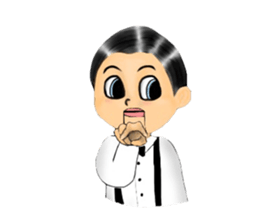 Michael the Ventriloquism's dummy sticker #10883584