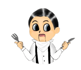 Michael the Ventriloquism's dummy sticker #10883586