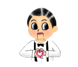 Michael the Ventriloquism's dummy sticker #10883588