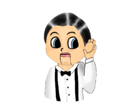 Michael the Ventriloquism's dummy sticker #10883589