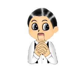 Michael the Ventriloquism's dummy sticker #10883591