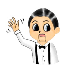 Michael the Ventriloquism's dummy sticker #10883592