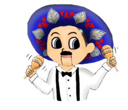 Michael the Ventriloquism's dummy sticker #10883597