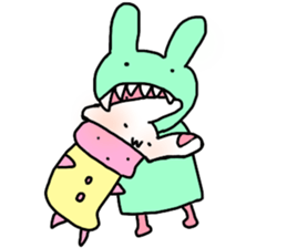 Usako in Doll sticker #10884154