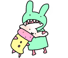 Usako in Doll sticker #10884154