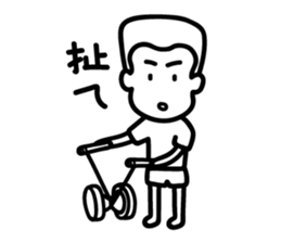 Black and White Speak sticker #10884202