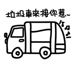 Black and White Speak sticker #10884239