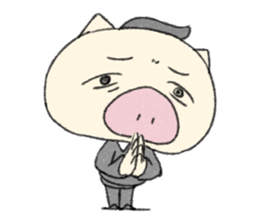 Animal Series to work sticker #10884276