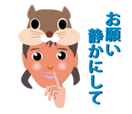 Girls of the world sticker #10884497