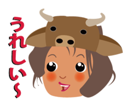 Girls of the world sticker #10884499